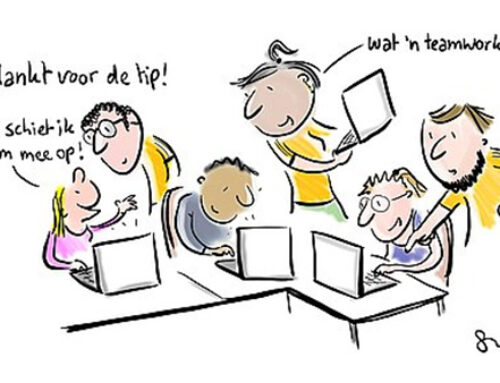 Tips en teamwork bij een training